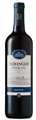 サッポロ ベリンジャーカリフォルニア メルロー 赤 750ml12本/1ケース