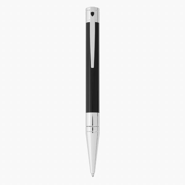取寄品 正規品 STデュポン 265200 D-INITIAL D-イニシャル ボールペン ブラック＆クローム