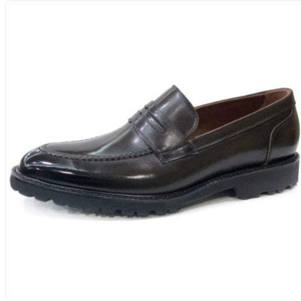 [] 男性クリッパーローファー 3CM(EQCSHL408BR) [P003747065]