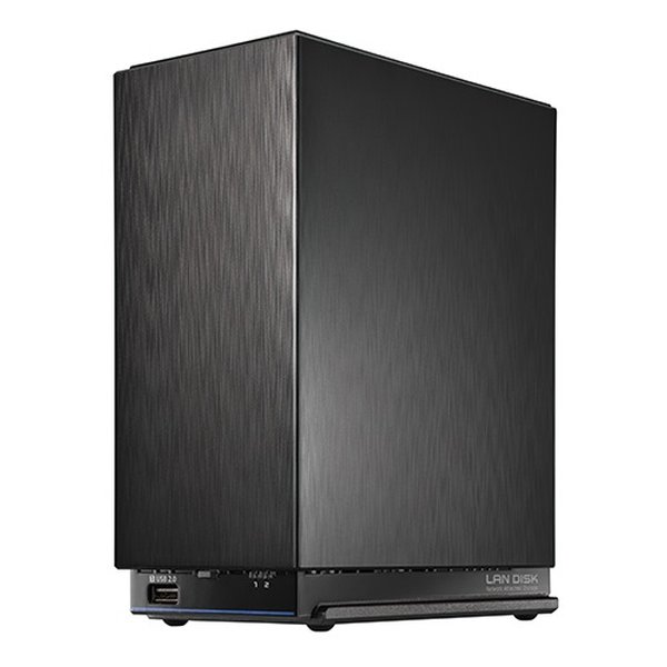 2.5GbE Linux OS 法人向け 2ドライブ BOXタイプNAS 4TB 5年保証・データ復旧 HDL2AAX4WB