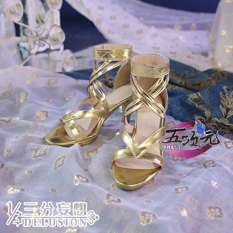 【予約商品】ハロウィン 三分妄想　原神　コスプレ　キャンディス　靴　ブーツ