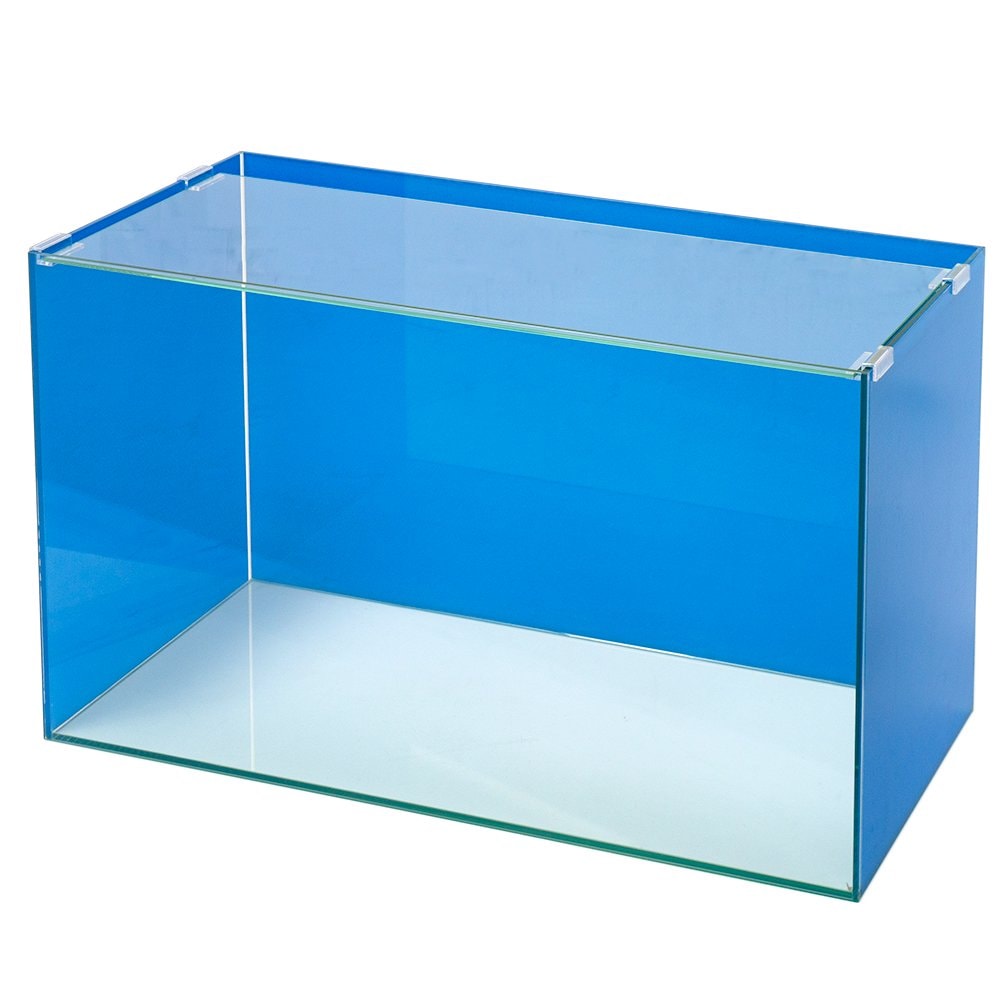 バックスクリーン貼付済　ブルー三面タイプ　オールガラス６０ｃｍ水槽　アクロ６０Ｎ　お一人様１点限り　ＣＲＣ10―11―01―50―00