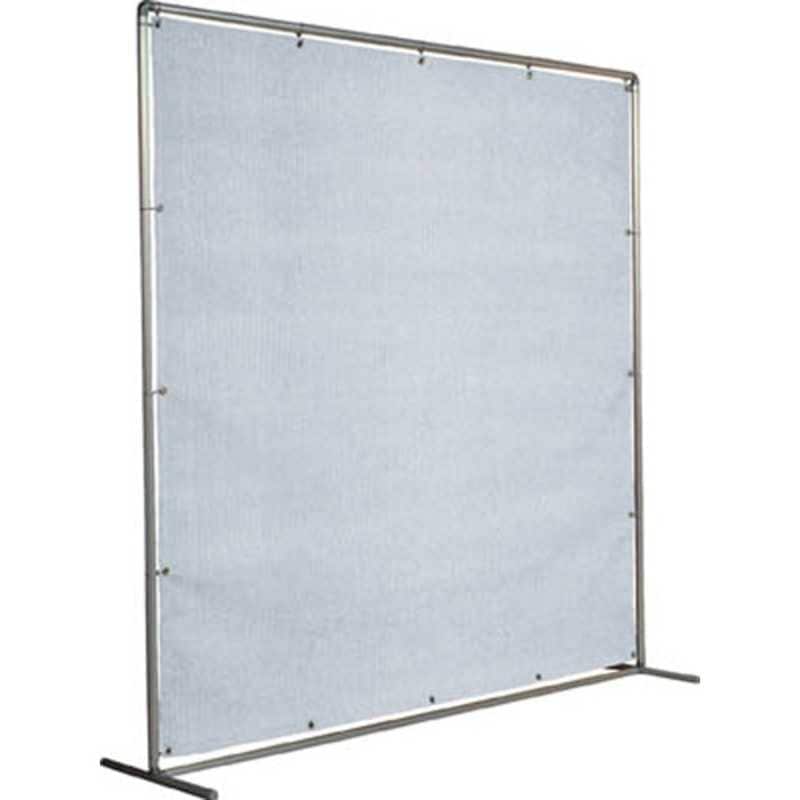 吉野　火花用衝立アルミパイプ 1×2 単体固定　YS12SFBW