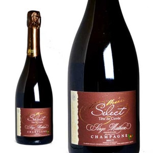 シャンパーニュ セルジュマチュー テートドキュヴェ セレクト ブリュット （フランスシャンパン）