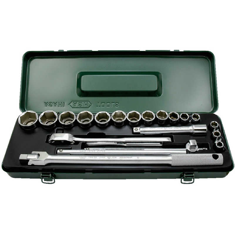 旭金属工業　6角ソケットレンチセット12.7×20PCS　VJS4151