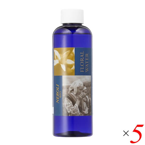 生活の木 フローラルウォーター ネロリ (オレンジフラワー) 200ml 5本セット