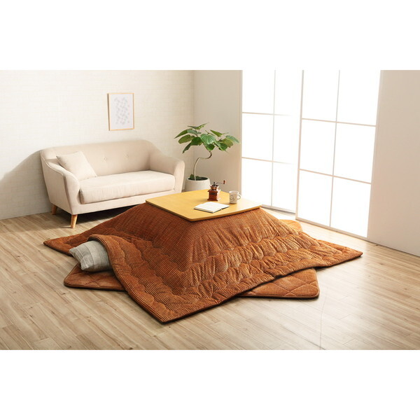 1181830200411 グランド 大判長方形4尺 掛 OR 205X245 オレンジ メーカー直送 8,217円