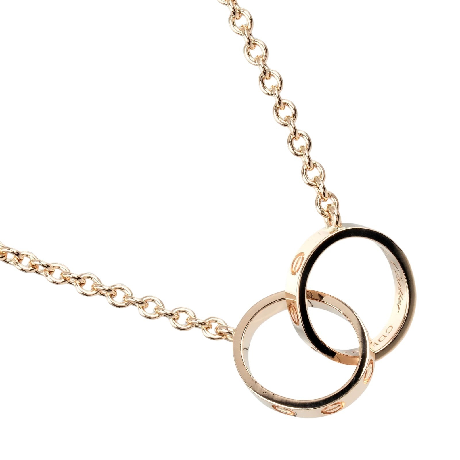 ベビーラブ ネックレス K18ピンクゴールド 約6.48g レディース 中古品 Aランク