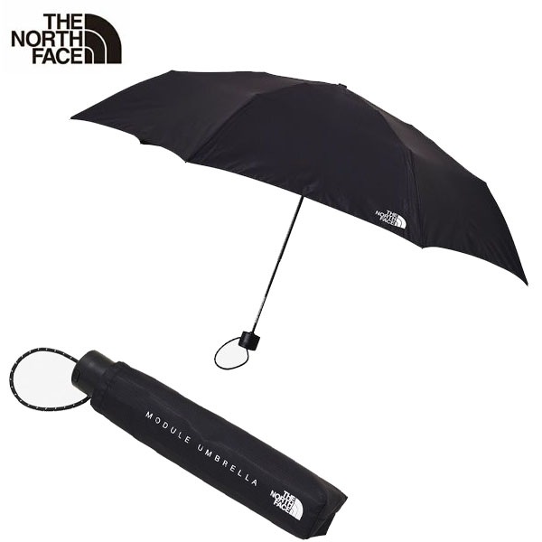 ザ・ノース・フェイス THE NORTH FACE モジュールアンブレラ 折り畳み傘 NN32438-K 即納あり UPF15-30 紫外線カット率85％以上