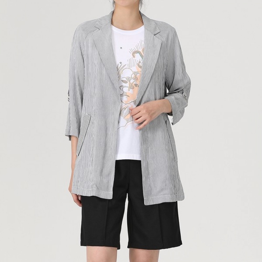 (アナルドバシーニ) (アナルドバシーニ) スリーブテープストライプジャケット (AT05JK06M)