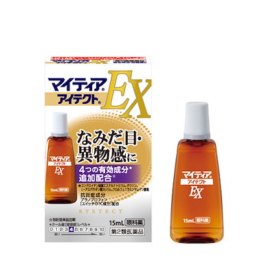 他サイト： 【第2類医薬品】マイティア アイテクトEX 15ml セルフメディケーション税制対象商品 抗炎症成分配合 眼科薬 目薬の商品画像
