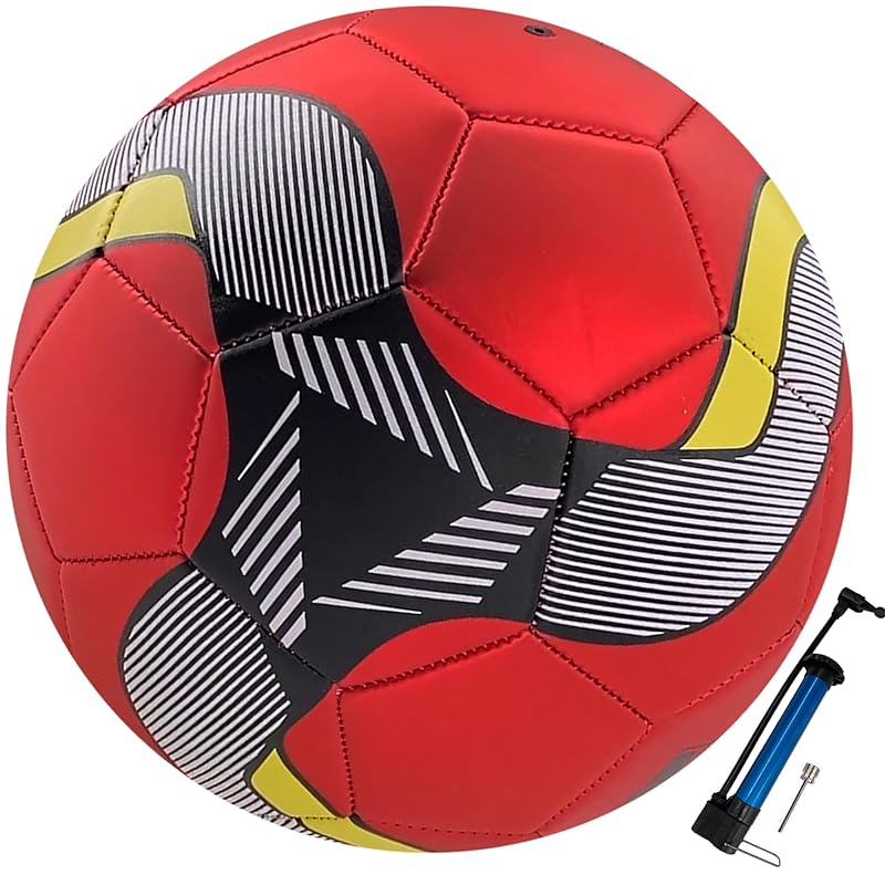 Senston サッカーボール 5号球 き-トレーニング試合サッカー大人と青少年サッカーポンプ付 5,459円