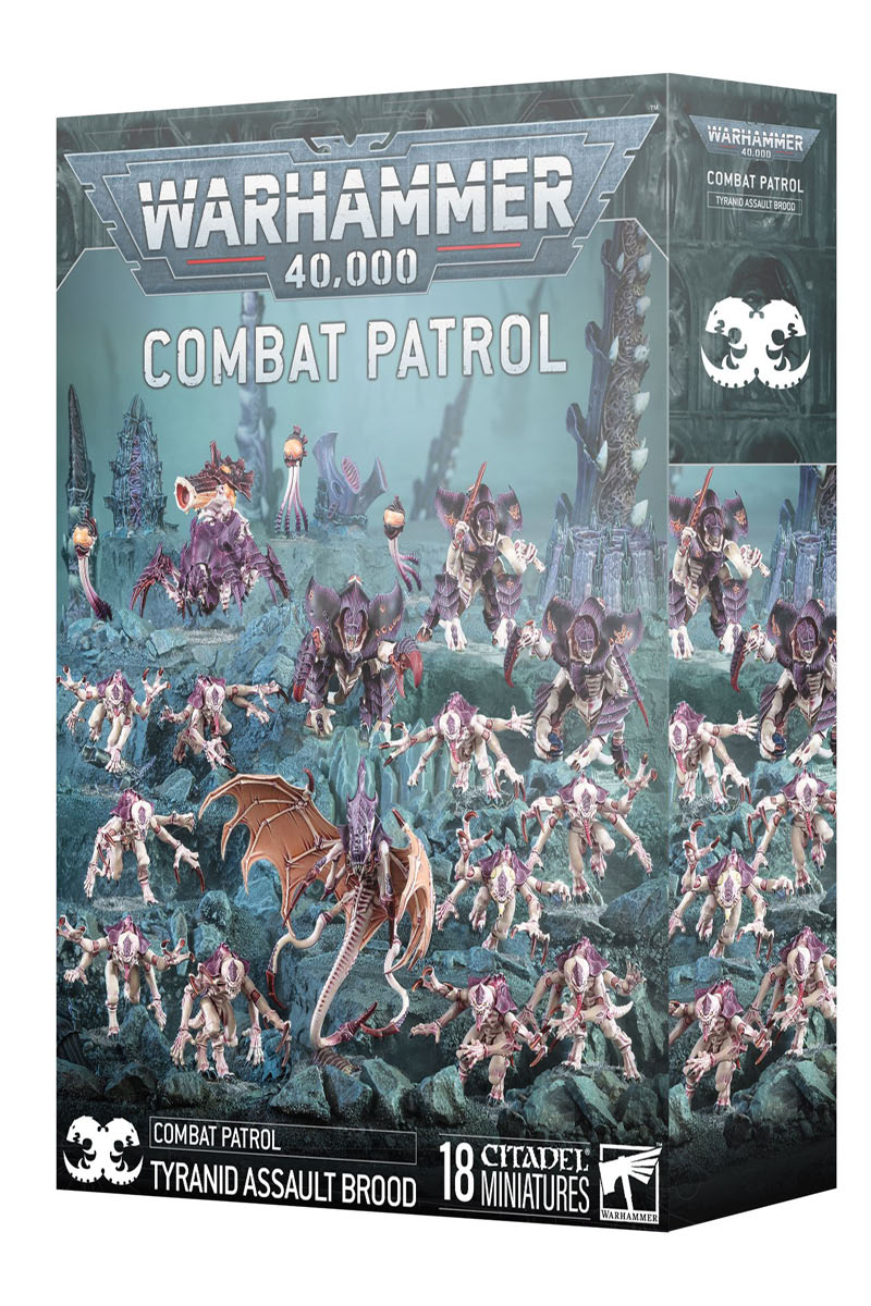 ゲームズワークショップ コンバットパトロール：ティラニッド強襲群 ウォーハンマー GWS 73-511 コンバットパトロール:ティラニッドキョウシュウグン