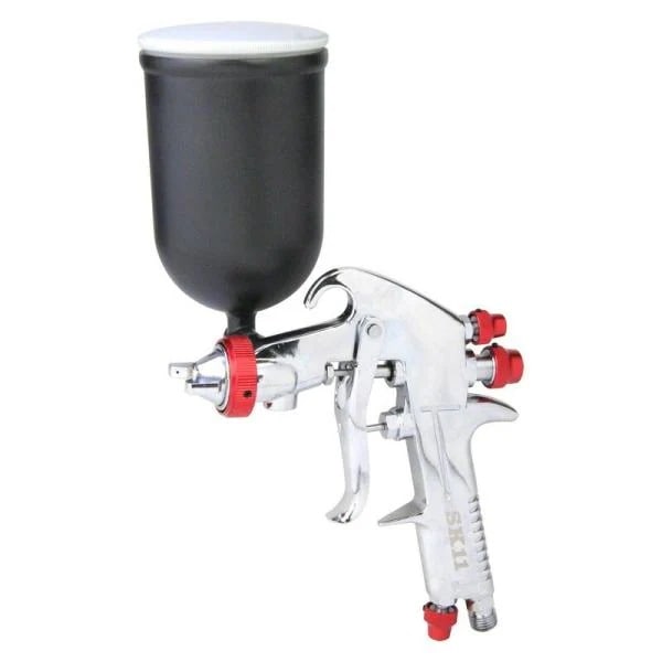 SK11 エアースプレーガン 重力式 SPGK－13G 電動工具 エアーツール スプレーガン