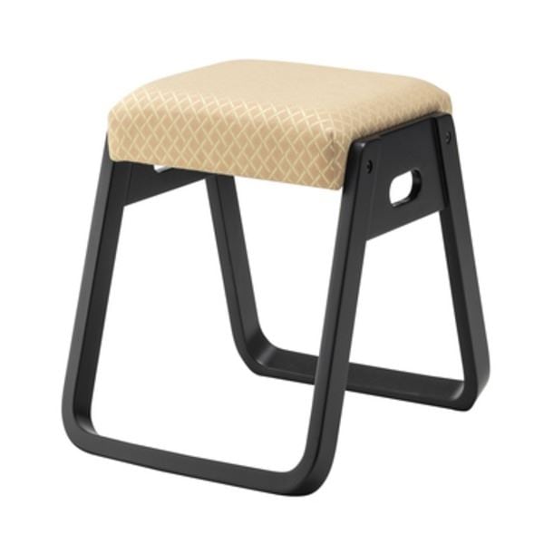 スタッキング スツール オットマン 幅38cm 4脚セット オレンジ 木製 リビング 座敷 和室 客室 応接 店舗 冠婚葬祭 20,321円