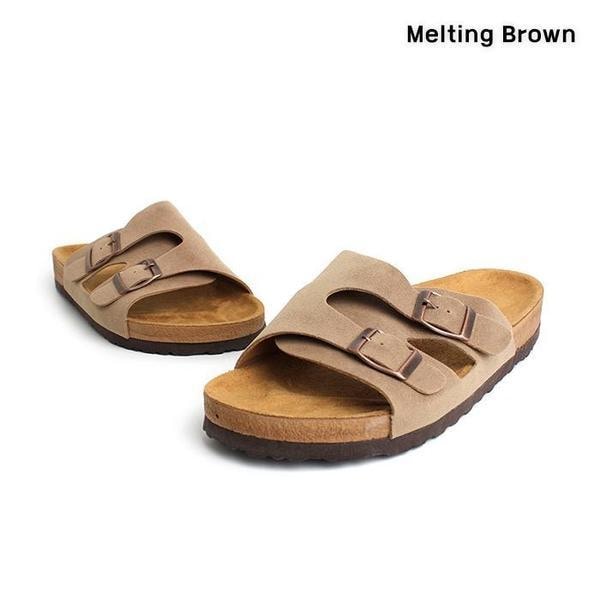 男女共用カジュアルデイリーバックルサンダル3色