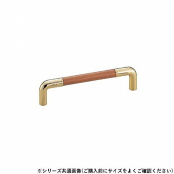 シロクマ 木目アクセスハンドル 200mm Mオーク/純金 HC-24