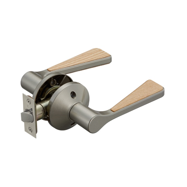 マツ六 7010005 リフォーム用レバーハンドル錠 空錠(通路用)