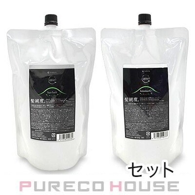 アマトラ クゥオ ヘアバス H (シャンプー) (レフィル) 850ml + キトマスク K (トリートメント) (レフィル) 850g 【セット】