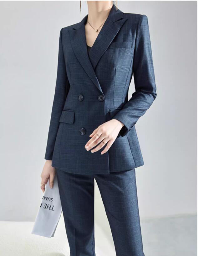 洗えるスーツ 着痩せ レディース フォーマル セットアップ 通勤 OL 長袖ジャケット+パンツ 2点セット ママ 入学式 卒業式 カジュアル ビジネス パンツスーツ 結婚式 オフィス セレモニースーツ