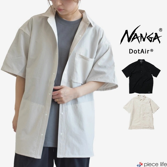 【2025春夏新作】半袖シャツ シャツ 半袖 メンズ カジュアルシャツ ドットエア DotAir コンフィー ショートスリーブ シャツ COMFY S/S SHIRT NW2411-1E900