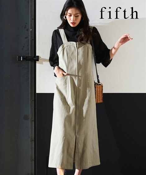 【超特価sale開催】  大きいサイズ サロペットスカート（FIFTH） ジャンパースカート
