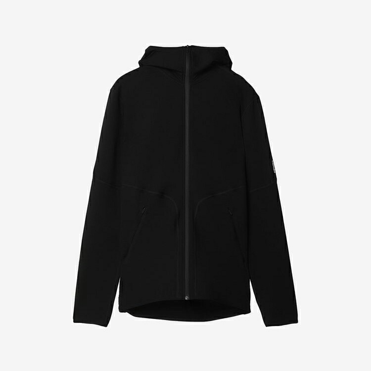 560 リアルフリース エレメンタル ロングスリーブ ジップ フード（メンズ） S ブラック #IA52302-K