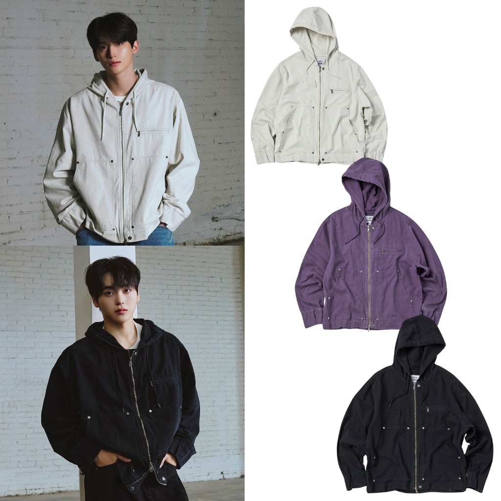 【CRAVITY X TRAVE】 WASHING POCKET CANVAS JACKET