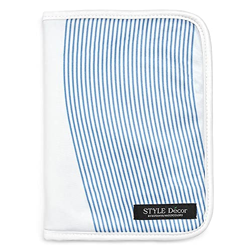 スタイルデコール(STYLE Decor) 母子手帳ケース 女の子 マルチケース 人気 ファスナー かわいい 二人用 ウォーターフロー W0103000