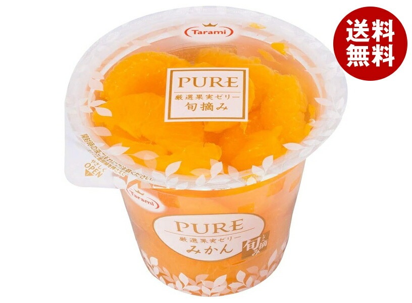 たらみ PURE みかんゼリー 270g＊18(6＊3)個入