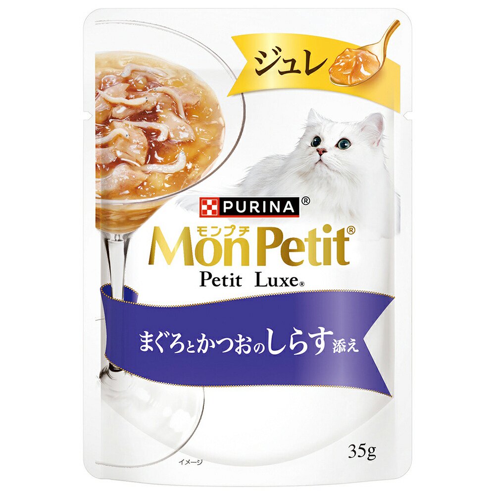 プチリュクス　ジュレ　まぐろとかつおのしらす添え　３５ｇX４８　ＣＲＣ35―20―75―10―51