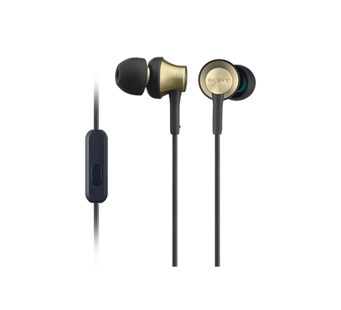 ソニー イヤホン MDR-EX650AP : カナル型 真鍮製ハウジング マイク付 ブラスブラウン MDREX650AP TQ