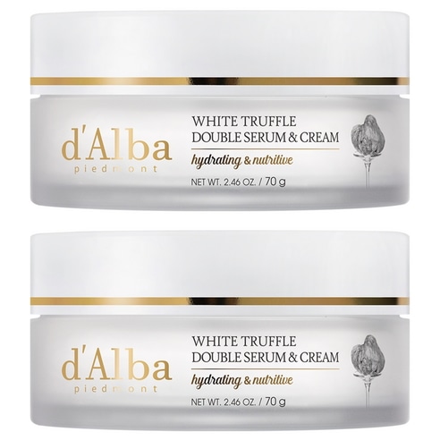 ホワイトトリュフダブルセラム&クリーム, 70g, 2個