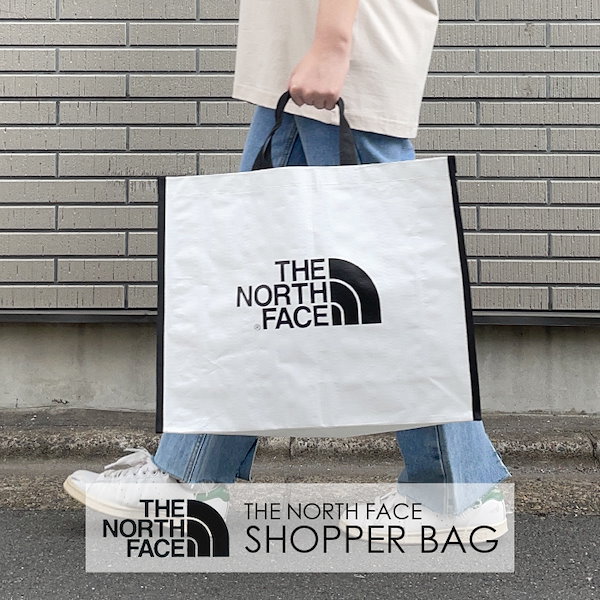 韓国 ノースフェイス ショッピングバッグ ショッパーバッグ - トートバッグ