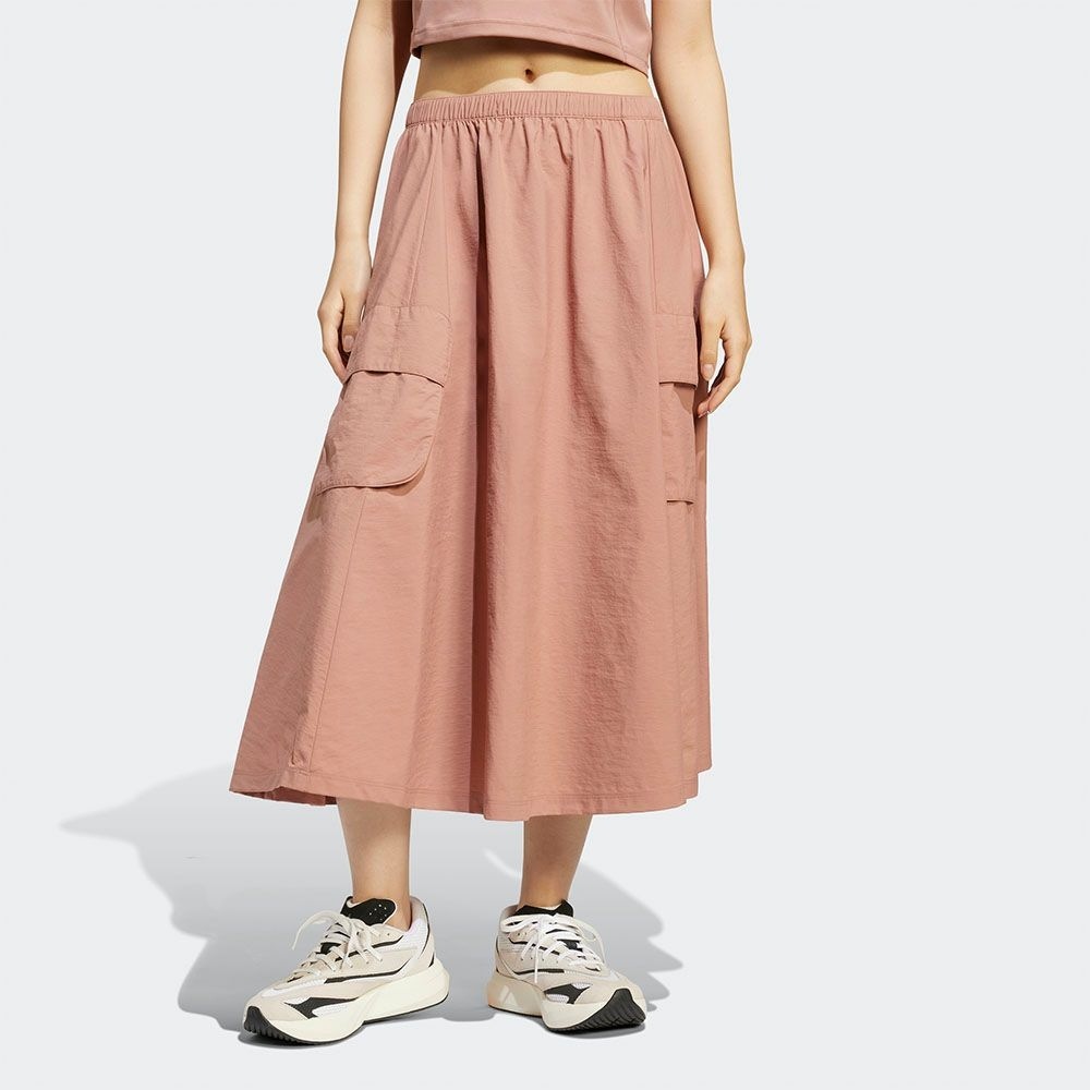 アディダスシティエスケープウーブンスカート-ウォームクレイ/JY0511