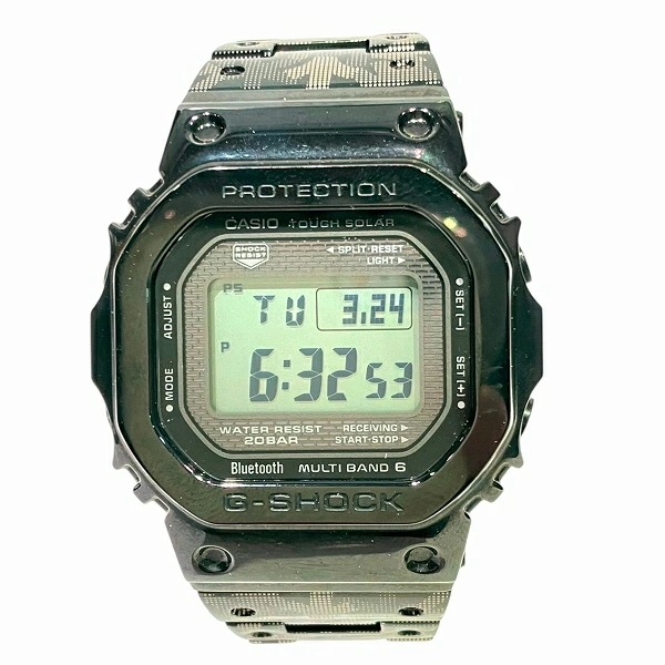 カシオ G-SHOCK GMW-B5000EH-1 ソーラー 40周年記念モデル 腕時計【中古】