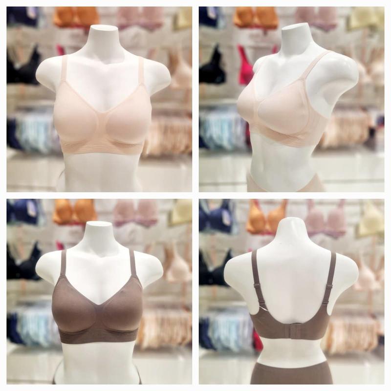 裏起毛ナイロンスパンデックスシームレスブラ BR1997A_s