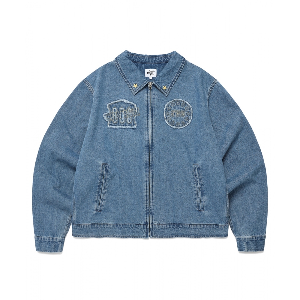 キャビッシュデニムローカットエンブジャケットブルー (CV2DFUB902A)