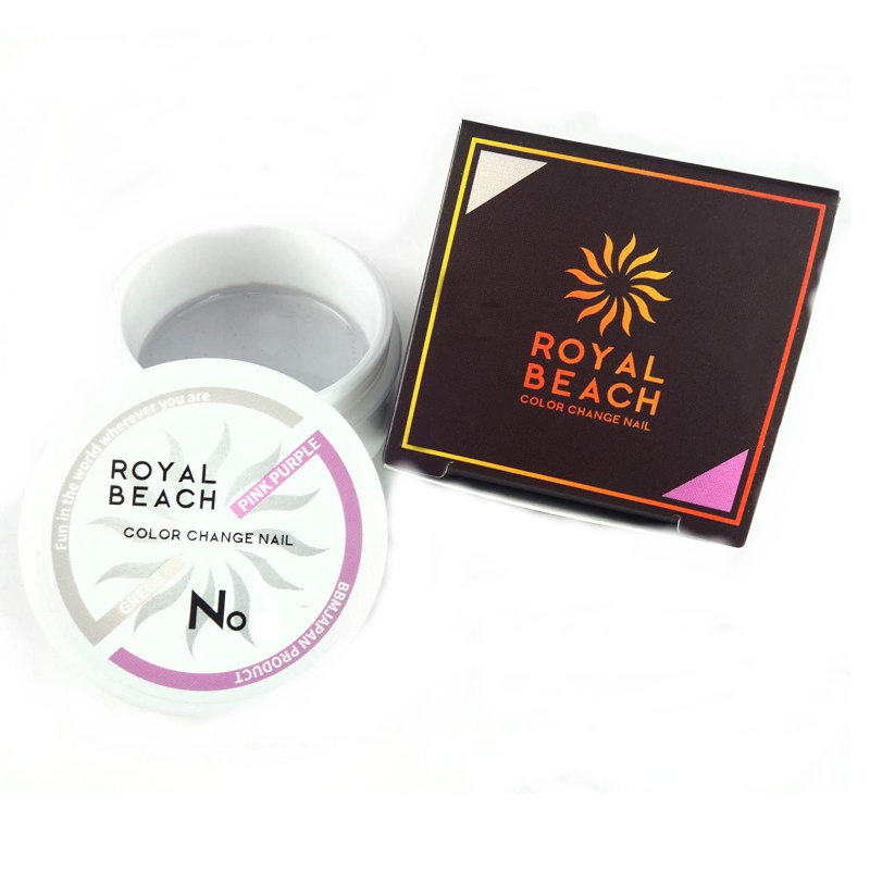 魔法のネイルジェル 6個セット ロイヤル ビーチ カラーチェンジジェルネイル 5ml