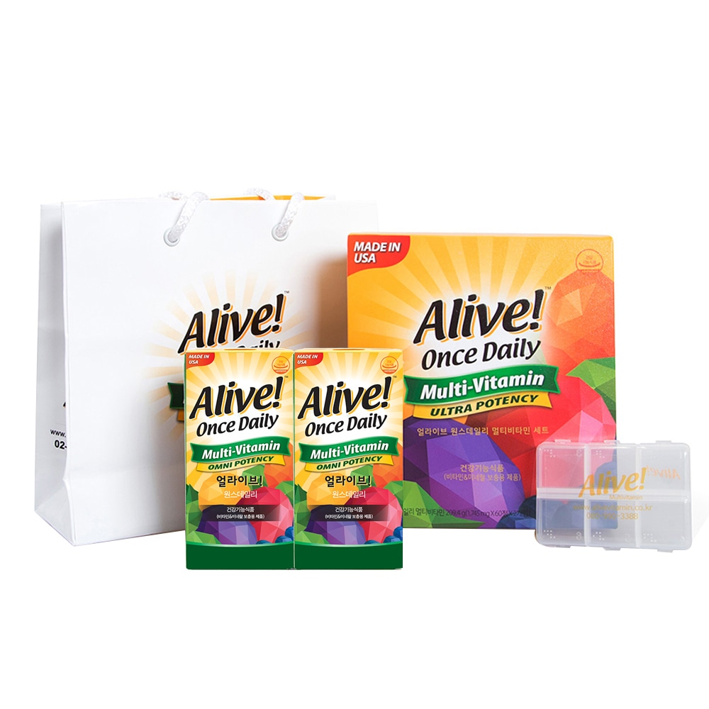 アライブワンスデイリーマルチビタミンギフトセット/栄養剤/韓国発送