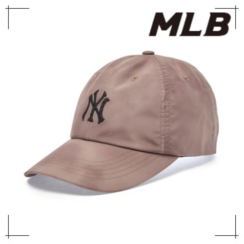 MLB公式正規品 キャップ Lightweight Vintage Washing Unstruck Ball Cap NY (D.Beige)