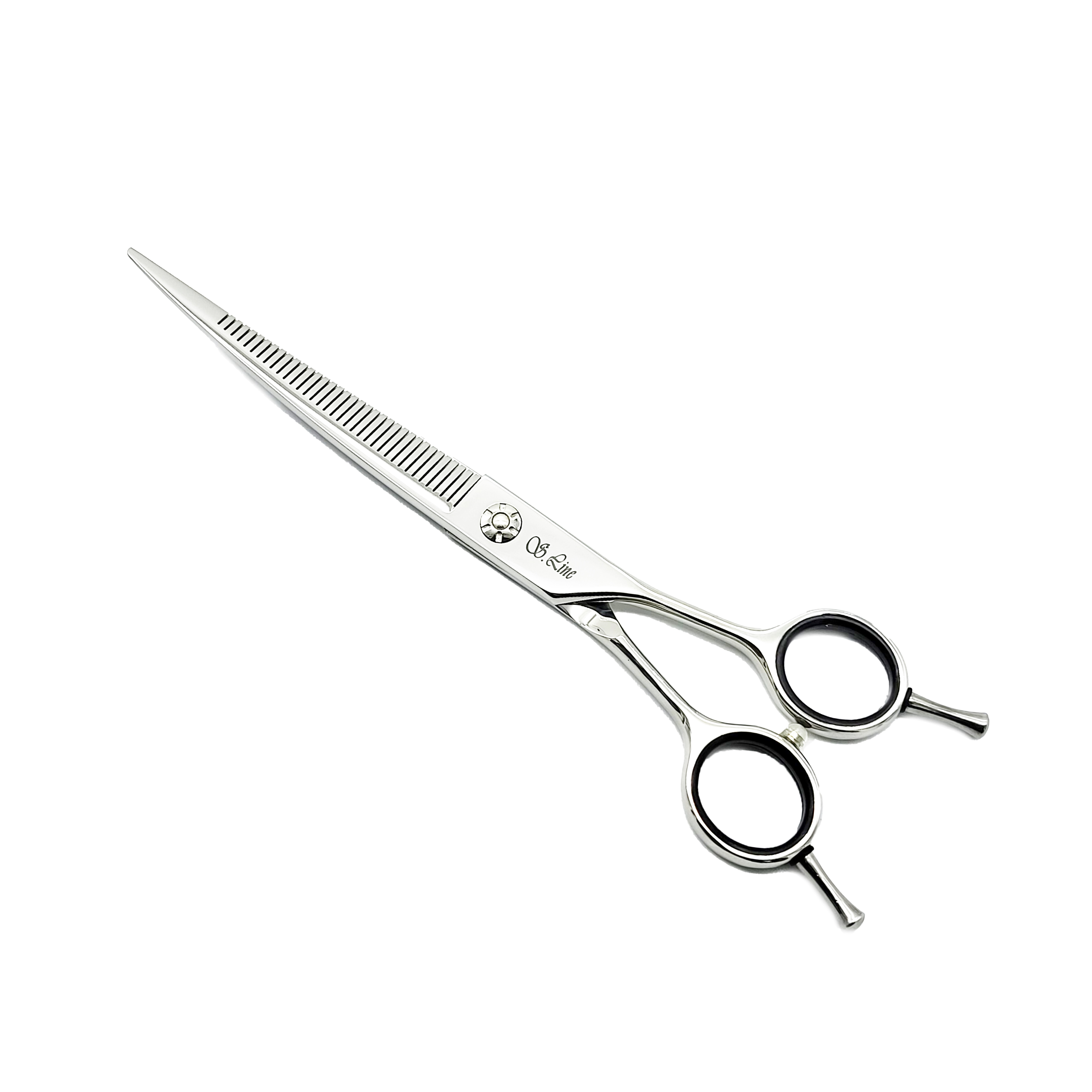 [HBTC]ハイブリッドカーブバサミ カーブとストレート ハイブリッド 仕上がり カーブ 愛建美容 ストレートハサミ カーブハサミ ブレンディング マズル 仕上げ