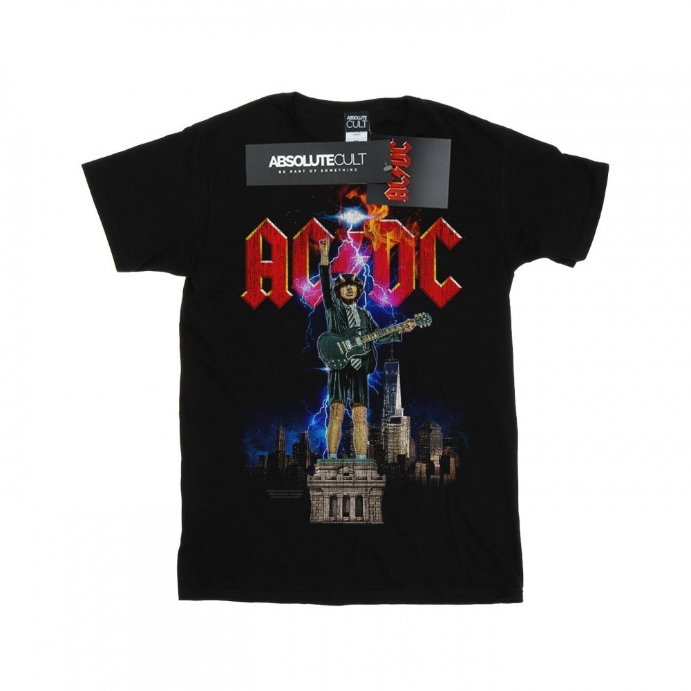 (英国より直送) AC/DC メンズアンガス NYC Tシャツ
