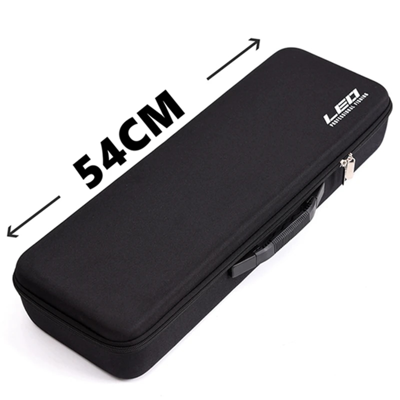 ポータブルで耐衝撃性のキャスティングフィッシングバッグ,アクセサリー付き,多機能ケース,54cm