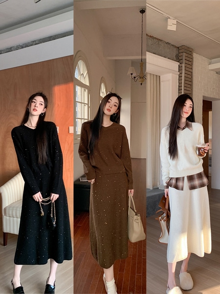 LIERKISS リエール 小神堂 24 ウール スパンコール