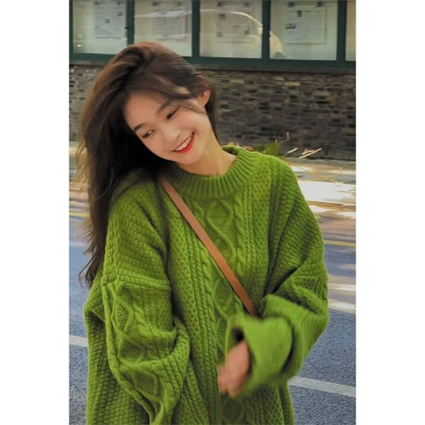 セーター レディース ニットトップス ニットウェア カットソー ニット 長袖 シンプル ゆったり 暖かい 上品 秋服 保温防寒 バレンタイン プレゼント 冬服