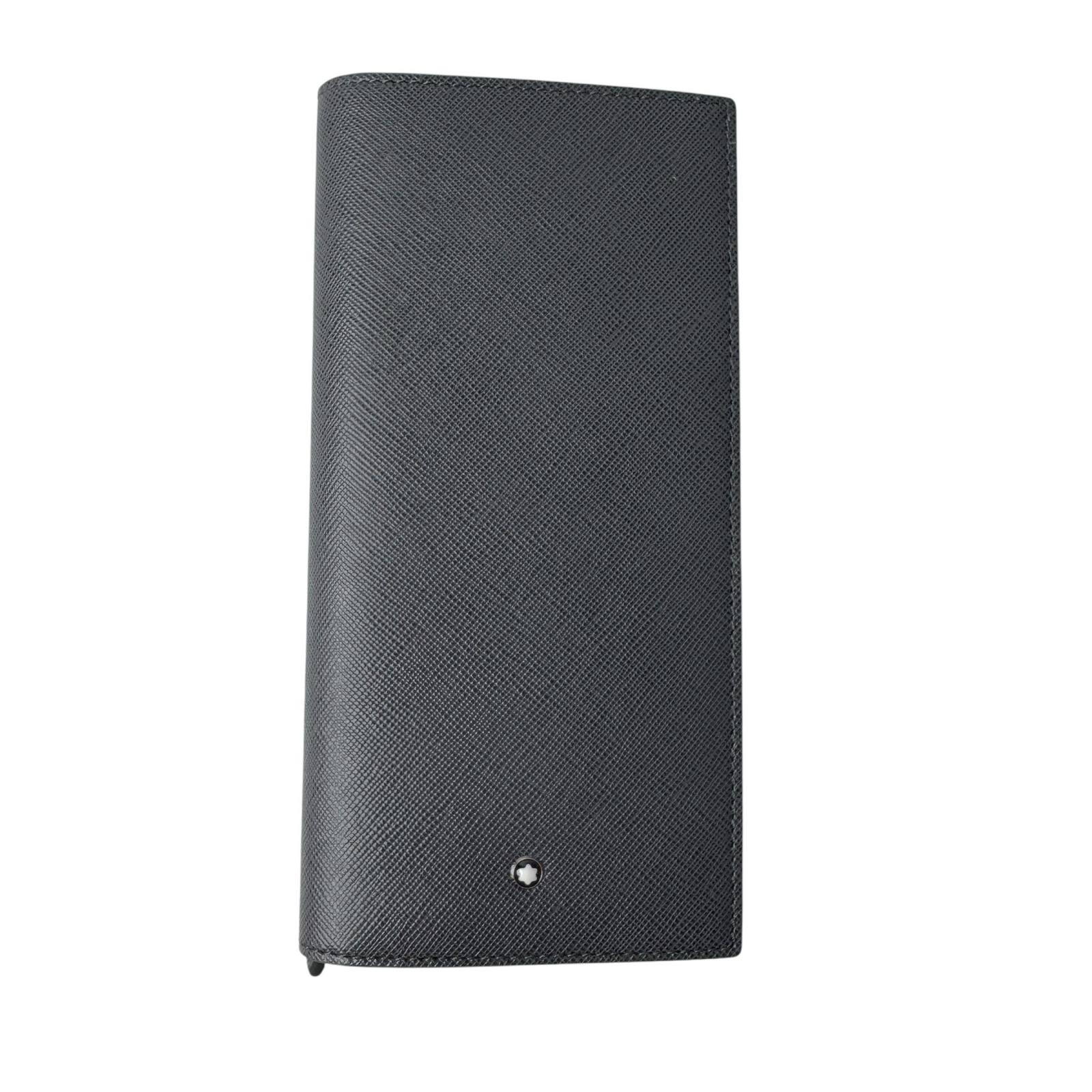 未使用 モンブラン MONTBLANC 長財布 レザー メンズ