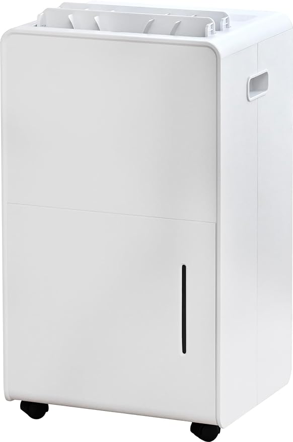 除湿機 衣類乾燥 除湿器 コンプレッサー式 小型 強力除湿 除湿量 6.0L 衣類乾燥モード 湿度コントロール運転 切タイマー キャスター付き マットホワイト EDC-H60(MW)