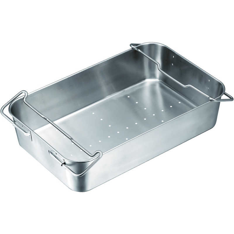 日本メタルワークス　抗菌 ストッパー付給食バット 運搬型穴明　K02700000332 12,293円