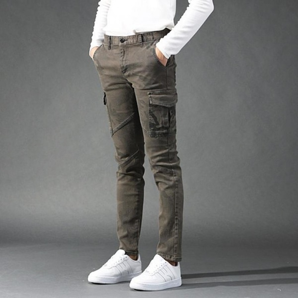 (ジュアンス) ミリタリーカーゴポケットパンツ HCCP3240